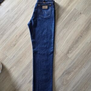 Wrangler Dark Blue Straight Jeans 36x36